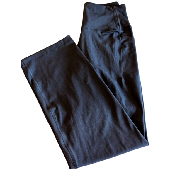 All In Motion Black High Waisted  Straight Leg Athletic Pants Sz M - Picture 2 of 7